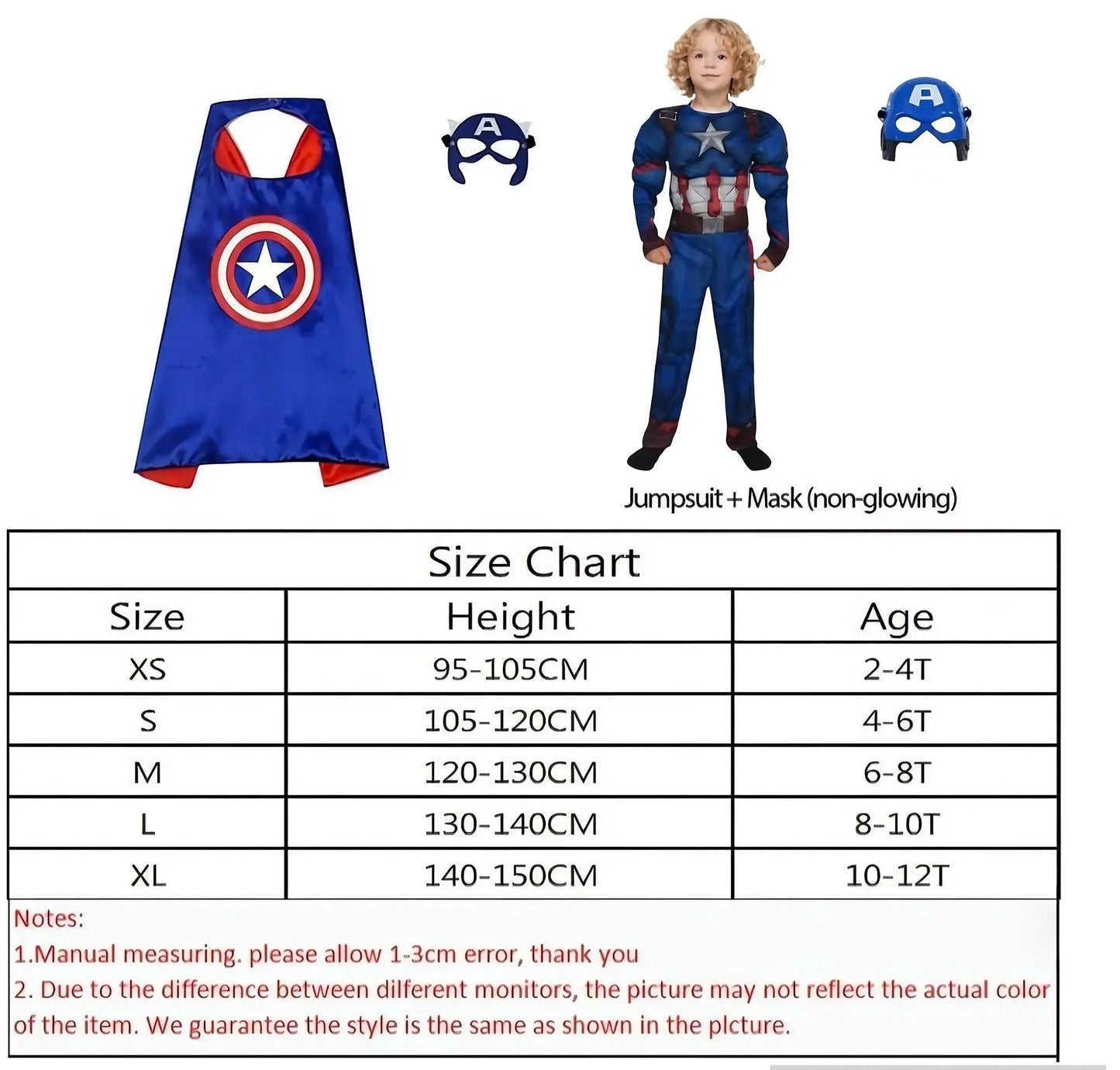  Captain America Muscle Costume For Boys Marvel Edition -  ToylandEU™