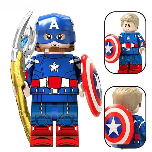  Captain America Lego Minifigures Custom Collectible -  ToylandEU™