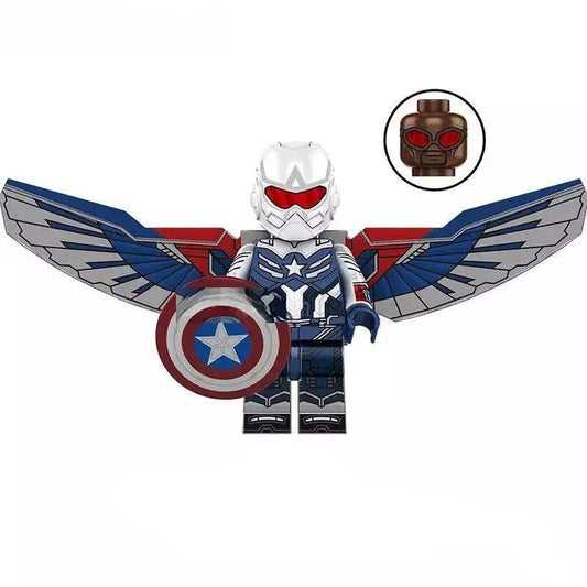  Captain America Lego Minifigure Sam Wilson Collectible -  ToylandEU™