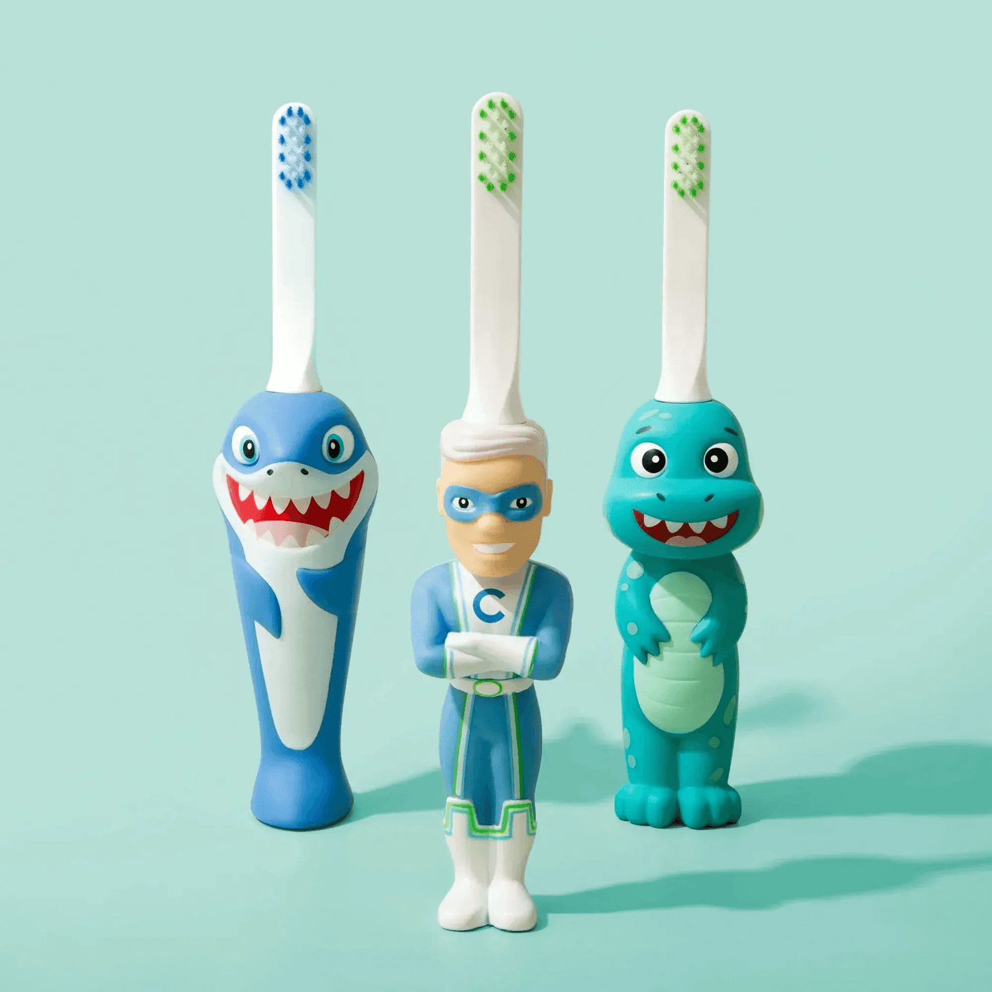 Captain Cavity Kids Character Toy Toothbrush - ToylandEU