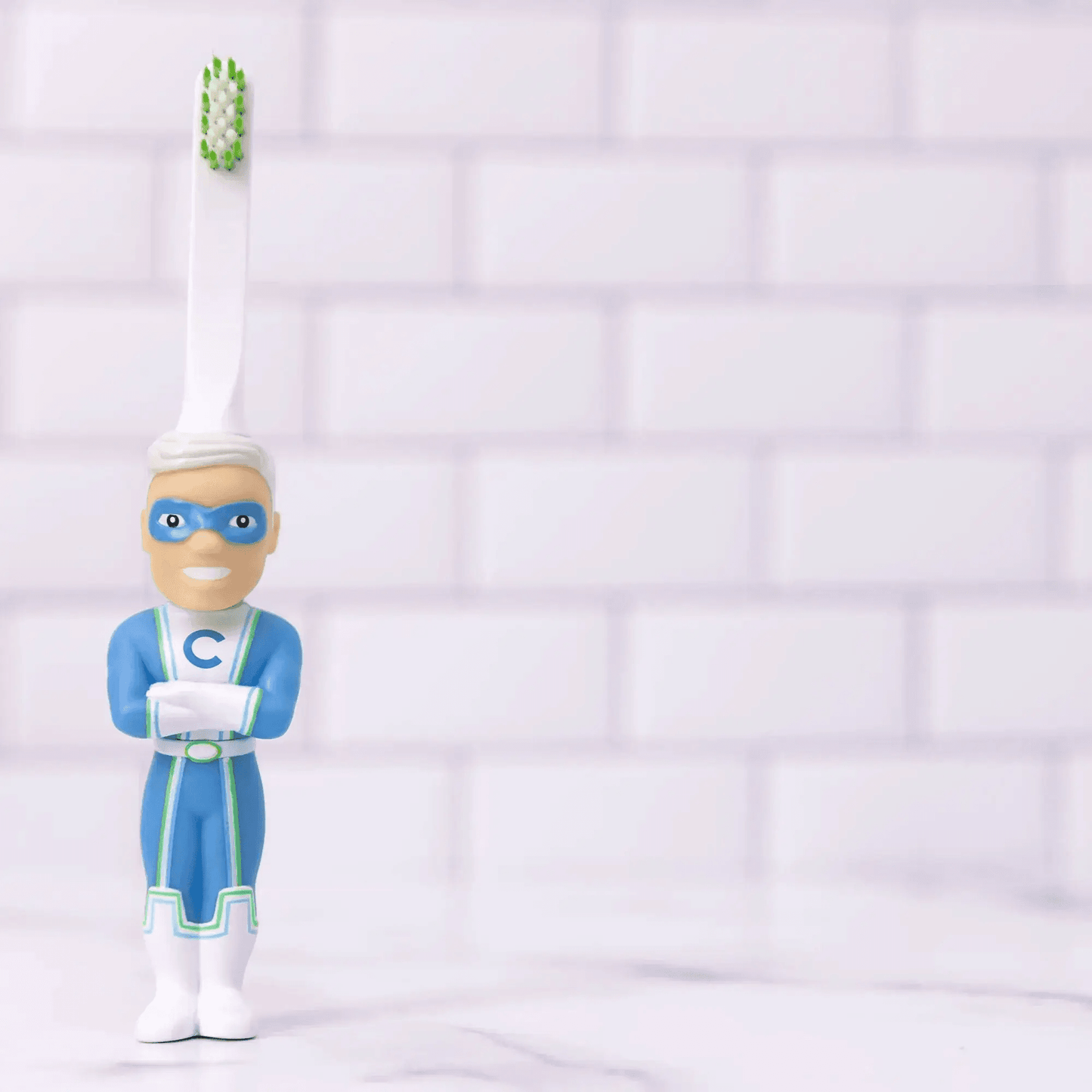 Captain Cavity Kids Character Toy Toothbrush - ToylandEU