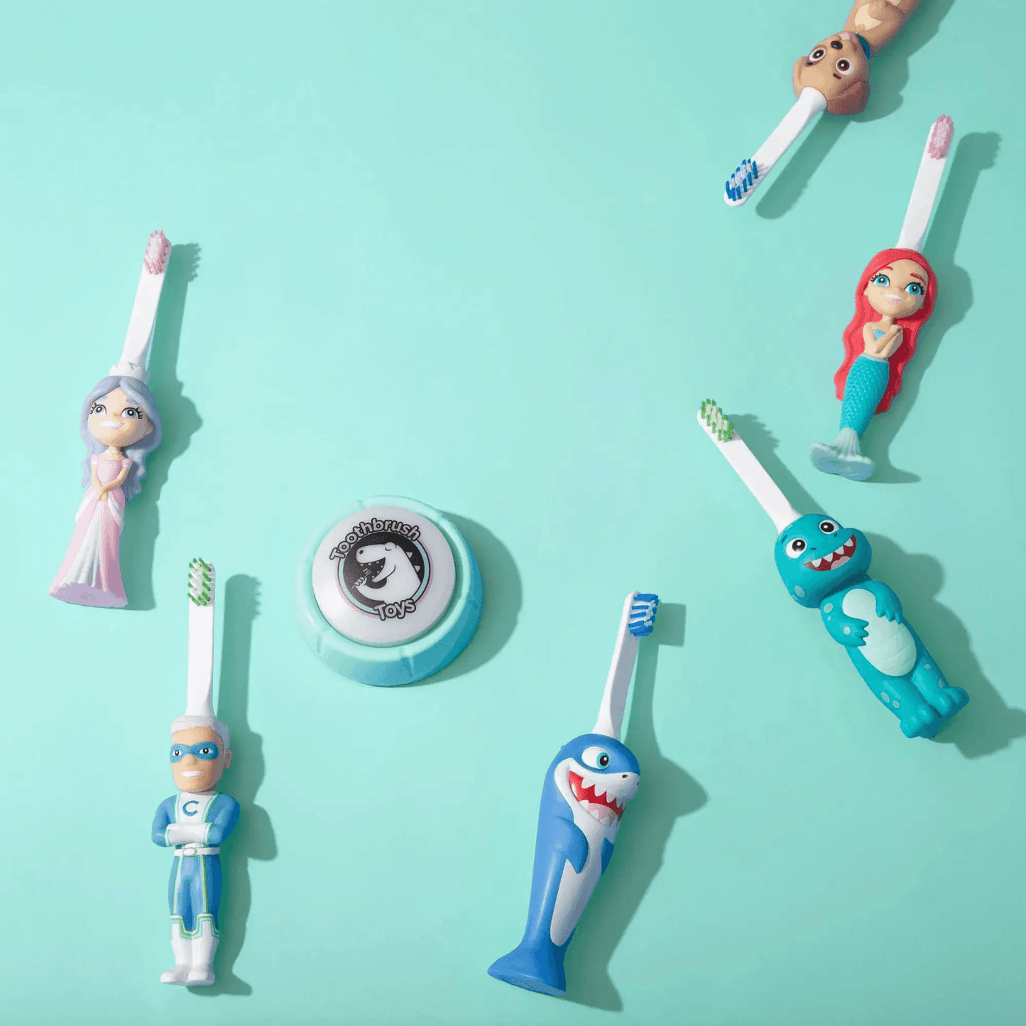 Captain Cavity Kids Character Toy Toothbrush - ToylandEU