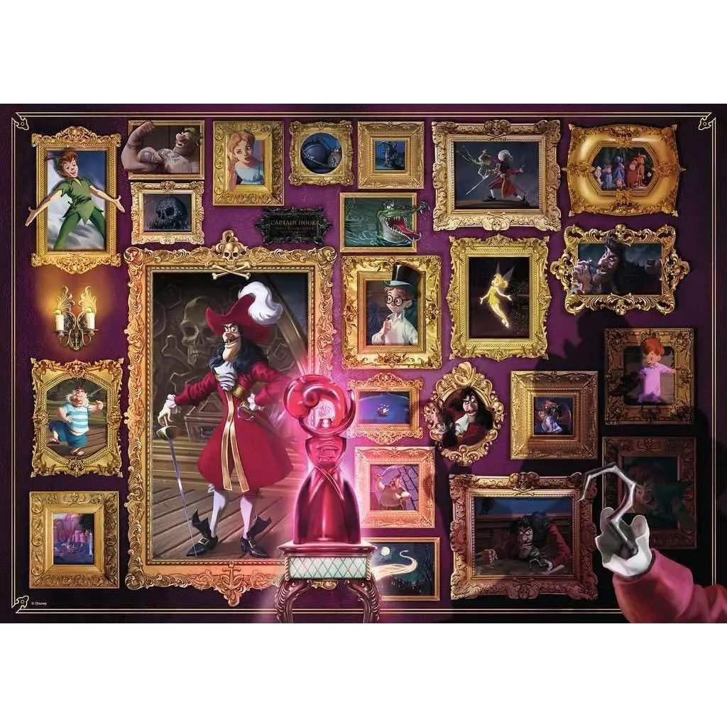 Captain Hook Disney Jigsaw Puzzle Capturing Iconic Moments Ravensburger - ToylandEU