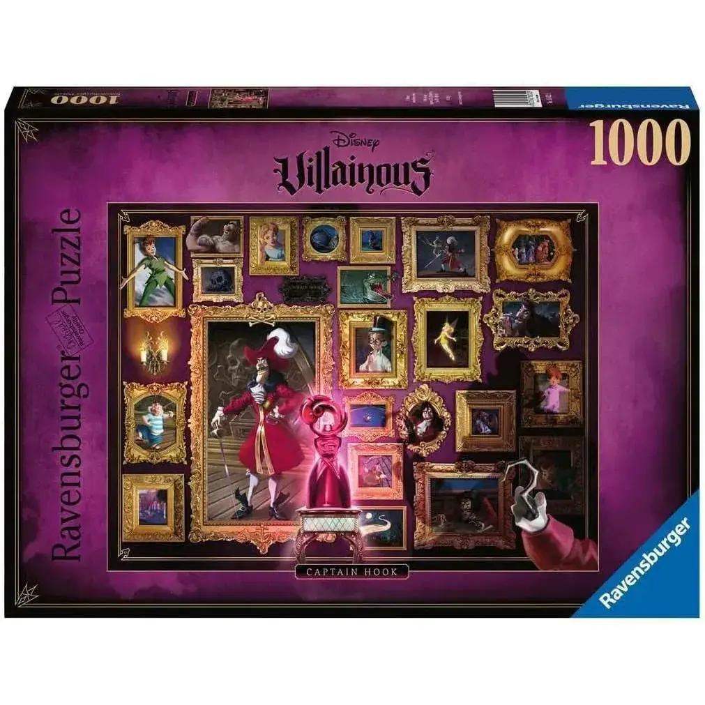 Captain Hook "Disney Villainous" 1000 Piece Jigsaw Puzzle Ravensburger - ToylandEU