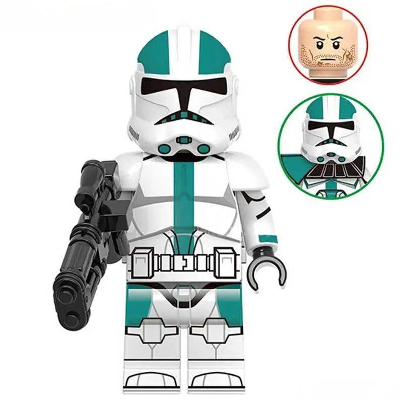 Captain Howzer Clone trooper Lego Star wars Minifigures Custom Toys - Minifigure Toys