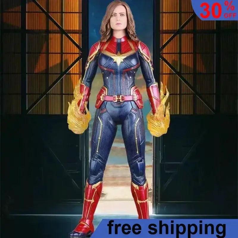  Captain Marvel Action Figure SHF 15cm Premium PVC -  ToylandEU™
