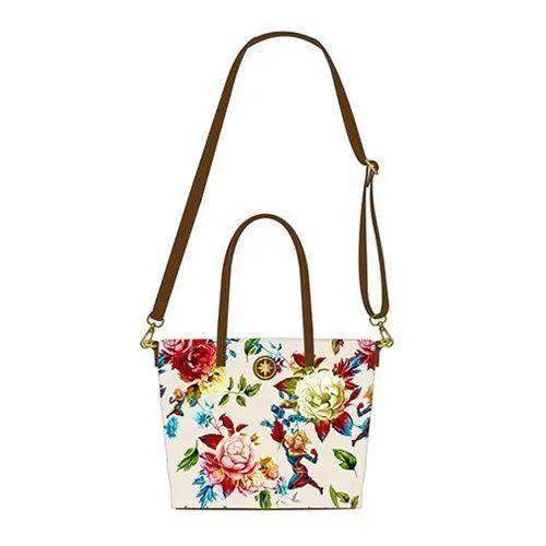  Captain Marvel Floral Tote Bag Saffiano Leather -  ToylandEU™