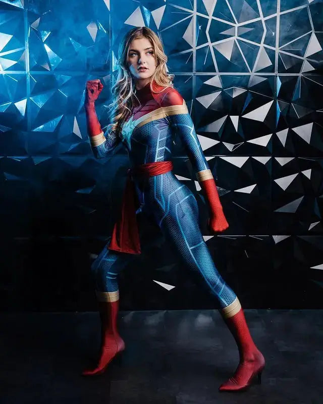  Captain Marvel Zentai Bodysuit Cosplay Unisex -  ToylandEU™