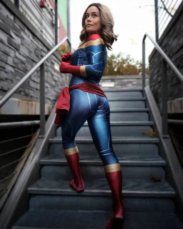  Captain Marvel Zentai Bodysuit Cosplay Unisex -  ToylandEU™