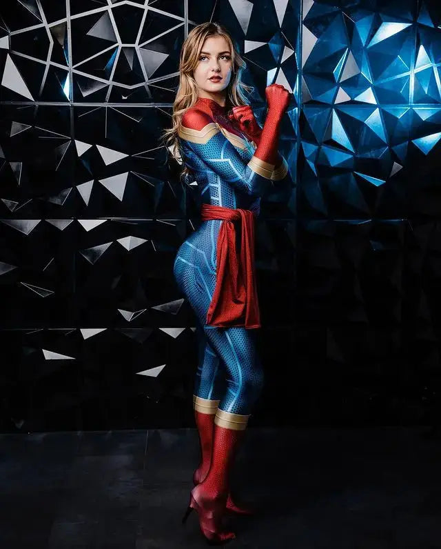  Captain Marvel Zentai Bodysuit Cosplay Unisex -  ToylandEU™