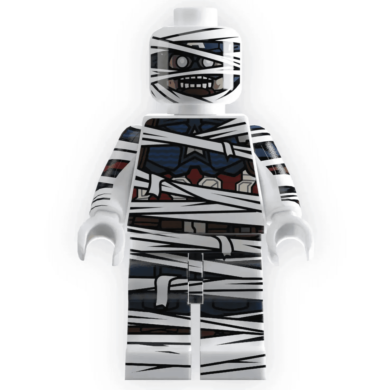  Captain Mummy LEGO Minifig Custom Printed B3 Customs -  ToylandEU™