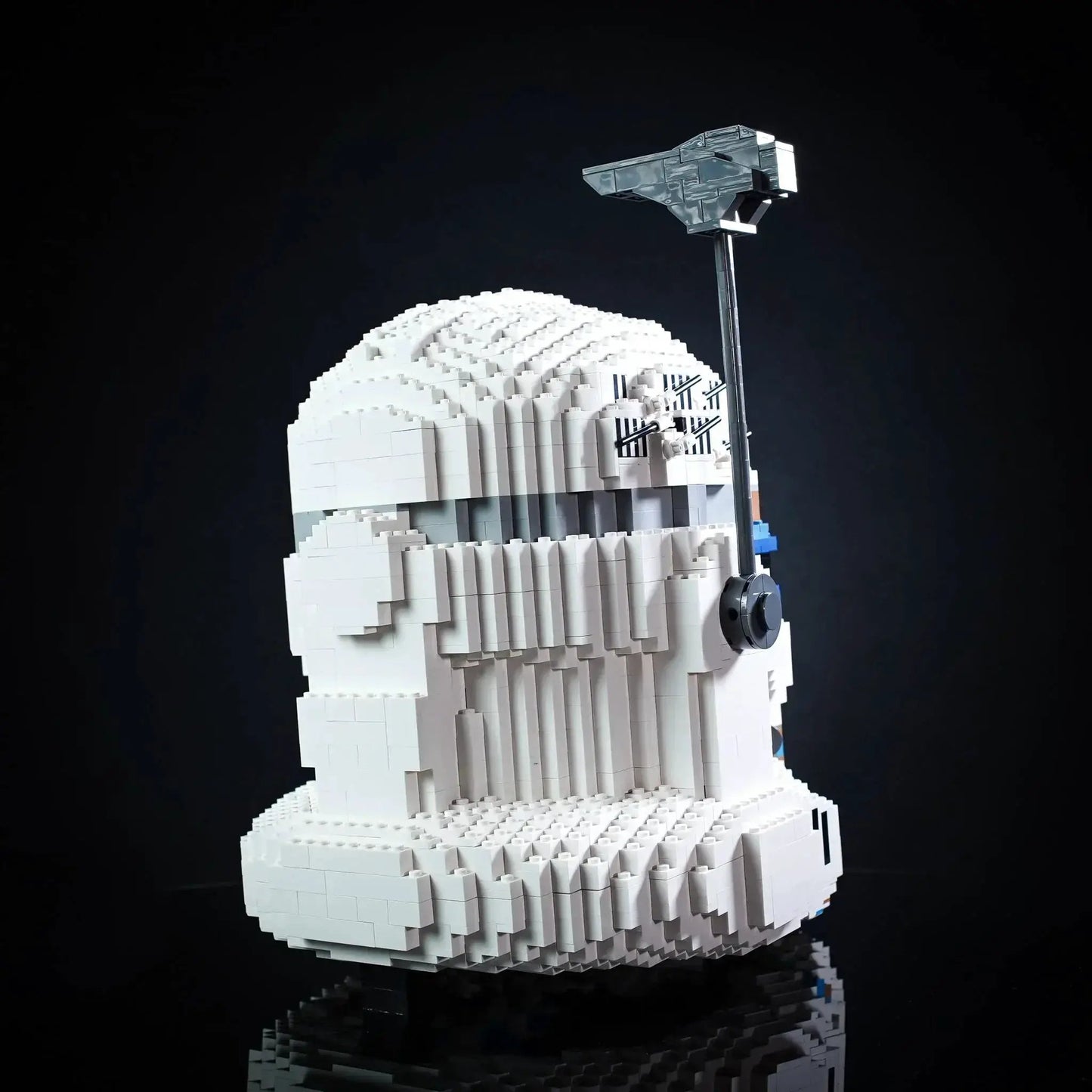 Massive Life Size LEGO Captain Rex Helmet Display Piece - ToylandEU