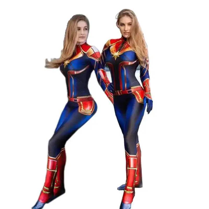  Captain Superhero Cosplay Bodysuit Marvel Comfort Fit -  ToylandEU™