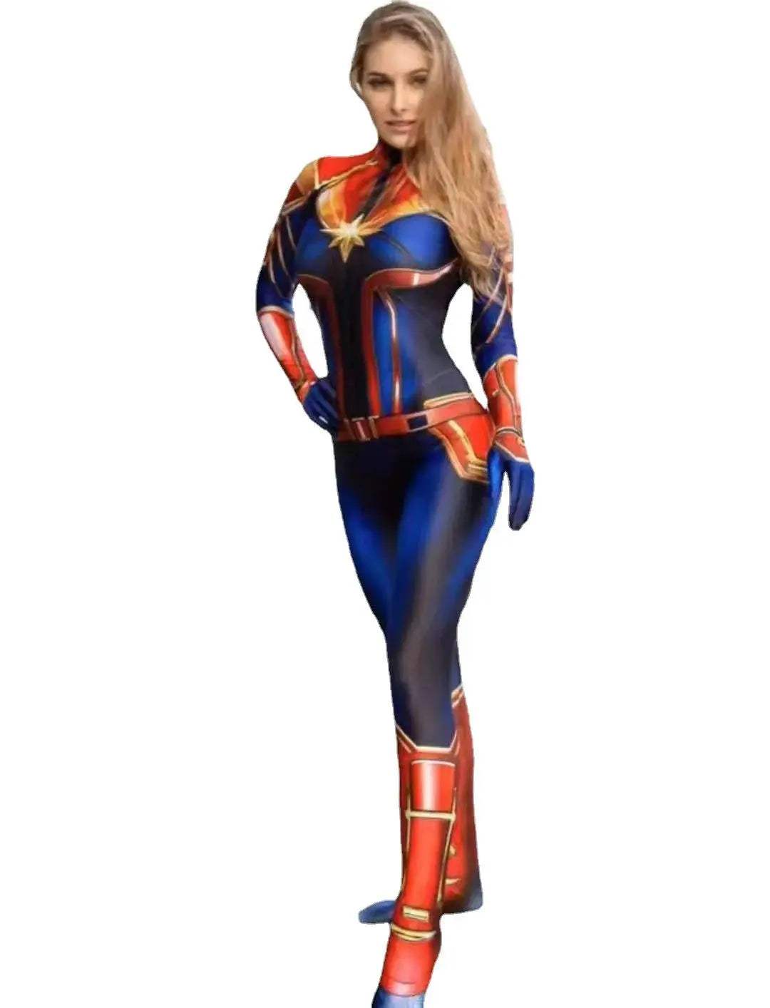  Captain Superhero Cosplay Bodysuit Marvel Comfort Fit -  ToylandEU™