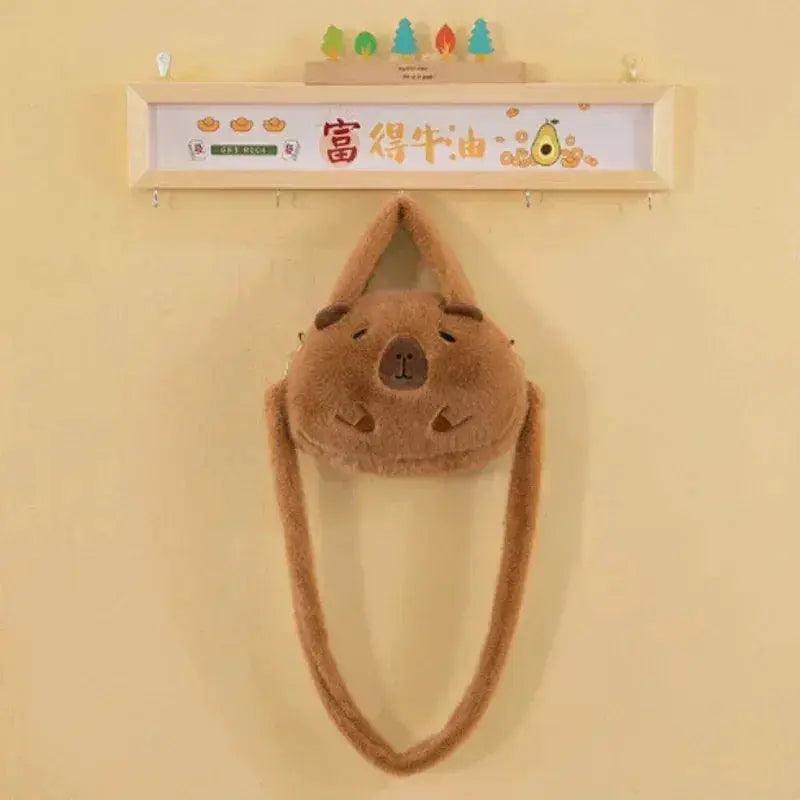  Capybara Backpack Large Capacity Plush School Bag -  ToylandEU™