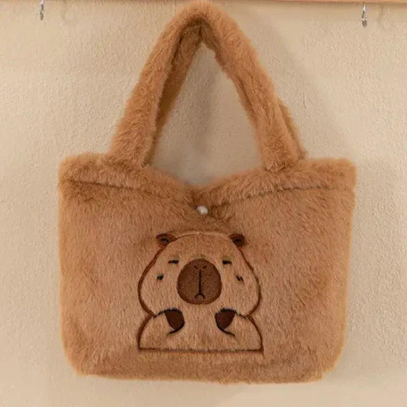  Capybara Backpack Large Capacity Plush School Bag -  ToylandEU™