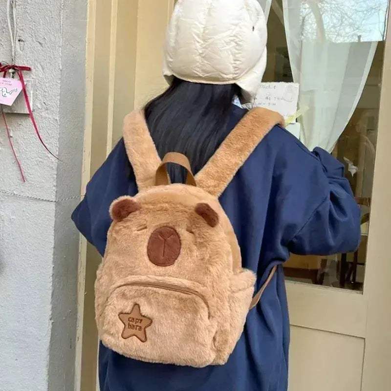Capybara Backpack Large Capacity School Bag For Students - ToylandEU