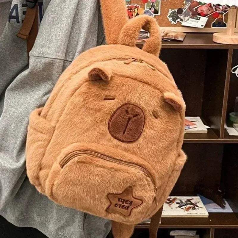 Capybara Backpack Large Capacity School Bag For Students - ToylandEU
