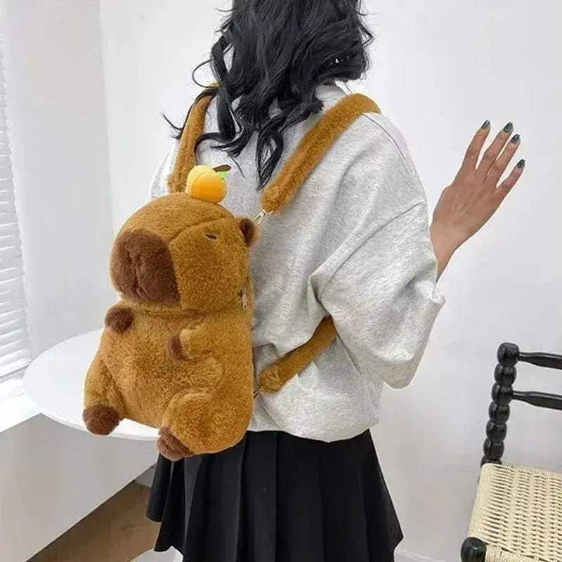 Capybara Backpack Large Capacity School Bag For Students - ToylandEU