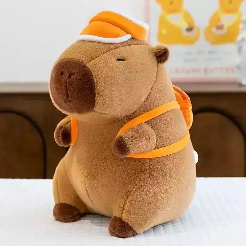  Capybara Plush Backpack Cute Cartoon Bag Durable -  ToylandEU™