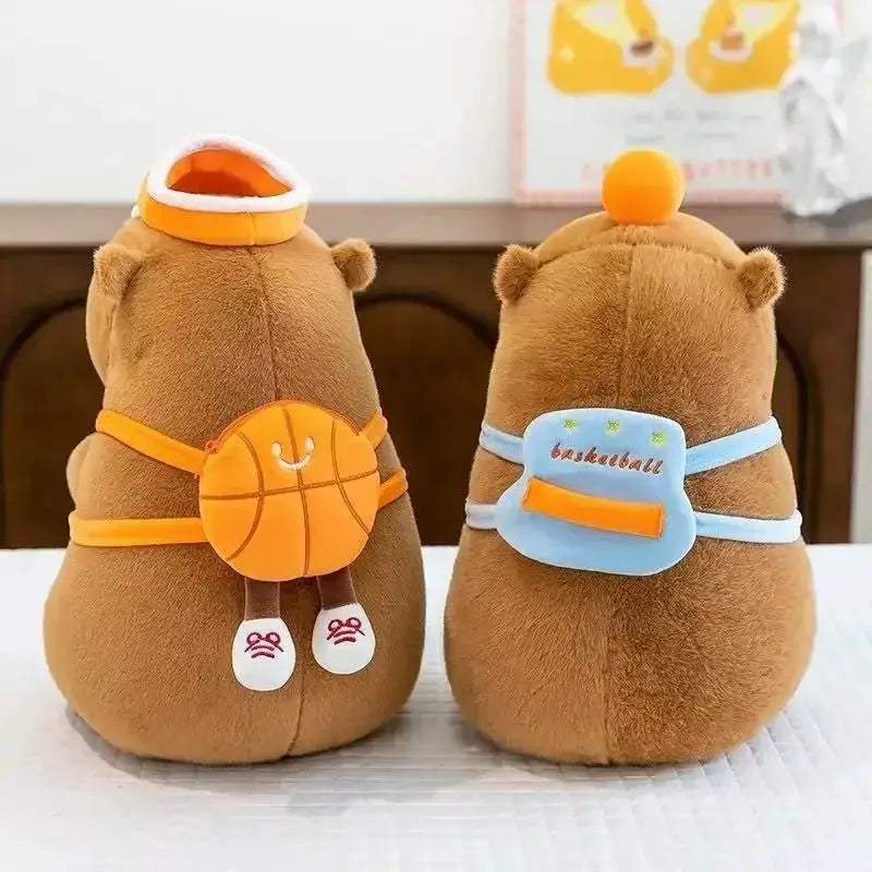 Capybara Plush Backpack Cute Cartoon Bag For Everyday Use - ToylandEU