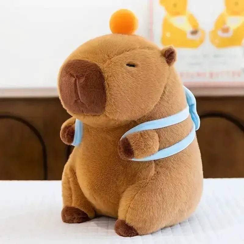 Capybara Plush Backpack Cute Cartoon Bag For Everyday Use - ToylandEU