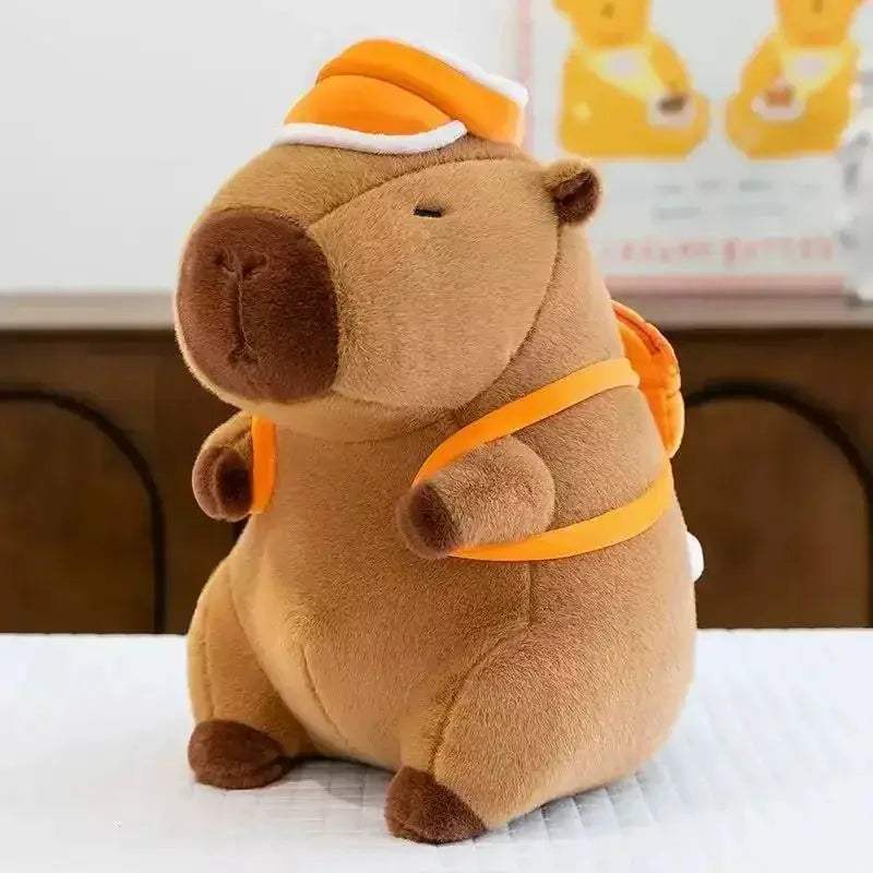 Capybara Plush Backpack Cute Cartoon Bag For Everyday Use - ToylandEU