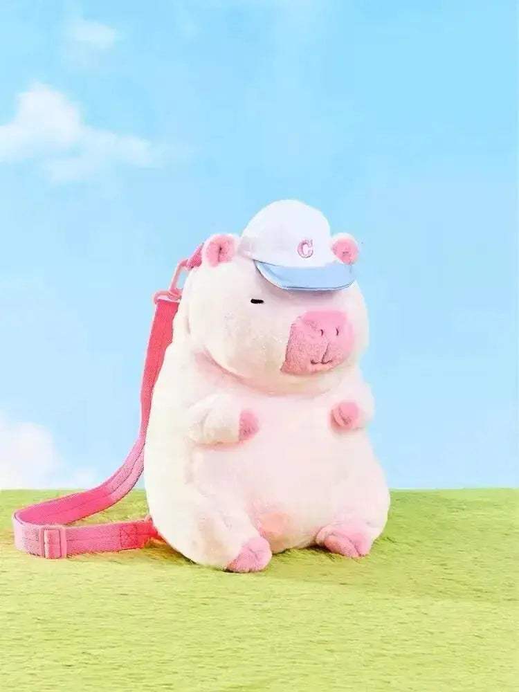Capybara Plush Backpack Kawaii Cute Fur Bag For Kids - ToylandEU