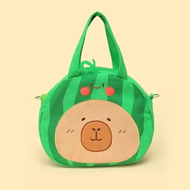 Capybara Plush Backpack Kawaii Cute Fur Bag For Kids - ToylandEU