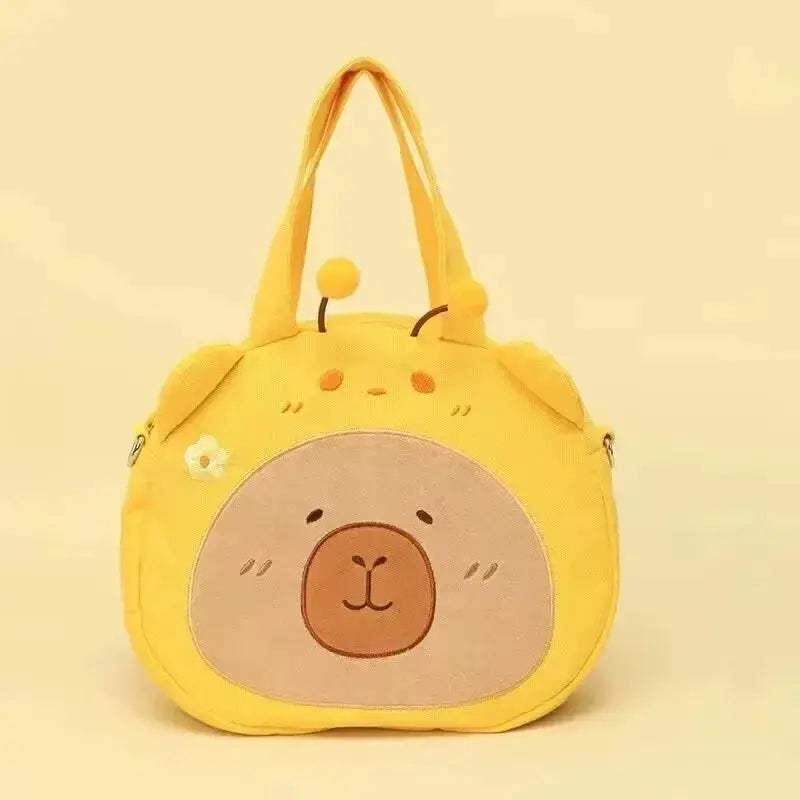 Capybara Plush Backpack Kawaii Cute Fur Bag For Kids - ToylandEU