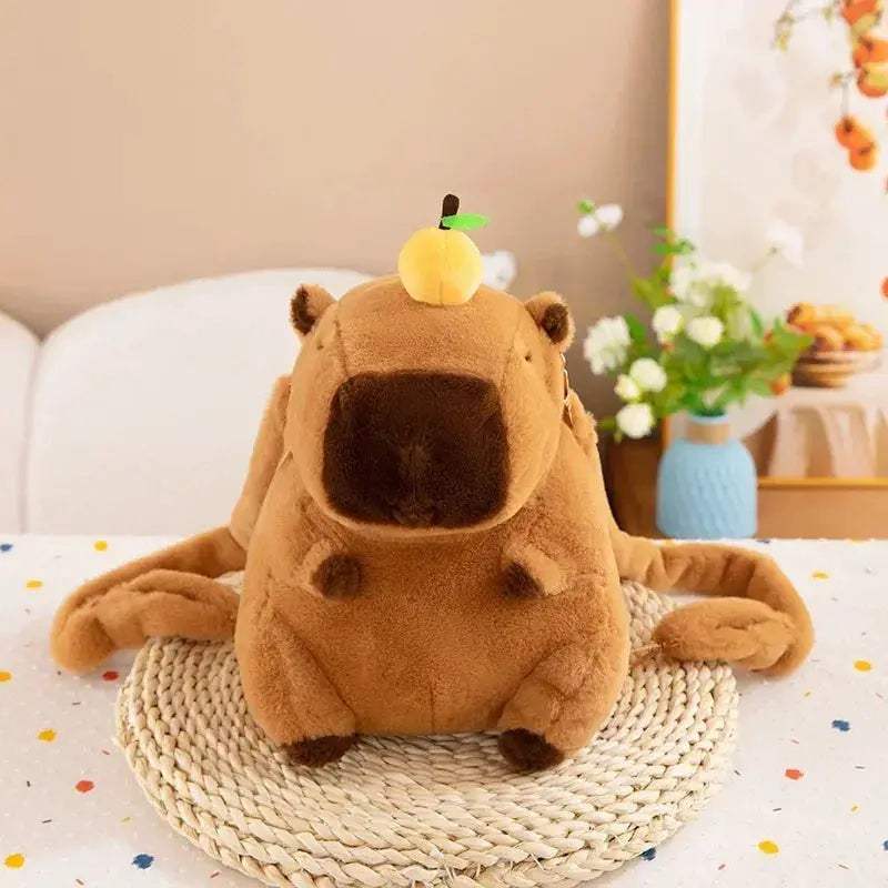 Capybara Plush Backpack Kawaii Cute Plushies For Girls - ToylandEU