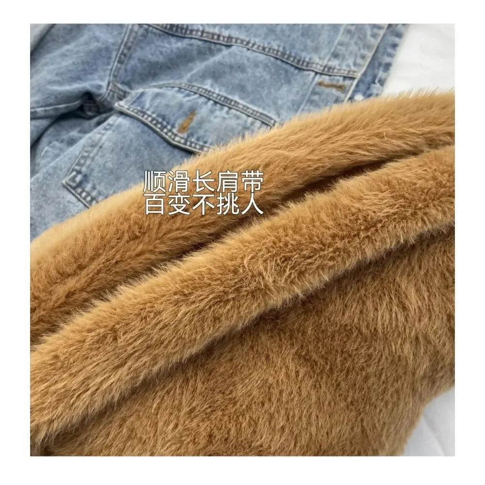 Capybara Plush Backpack Kawaii Fashion Plushie Doll Fur Bag Children's Shoulder Mini Knapsack Gift For Girlfriend - ToylandEU