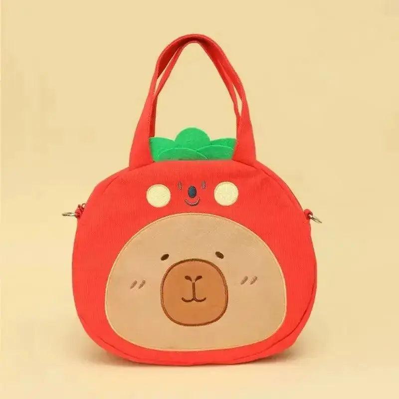  Capybara Plush Backpack Kawaii Soft Fur Bag For Kids -  ToylandEU™