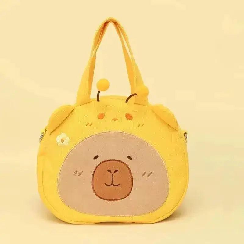  Capybara Plush Backpack Kawaii Soft Fur Bag For Kids -  ToylandEU™