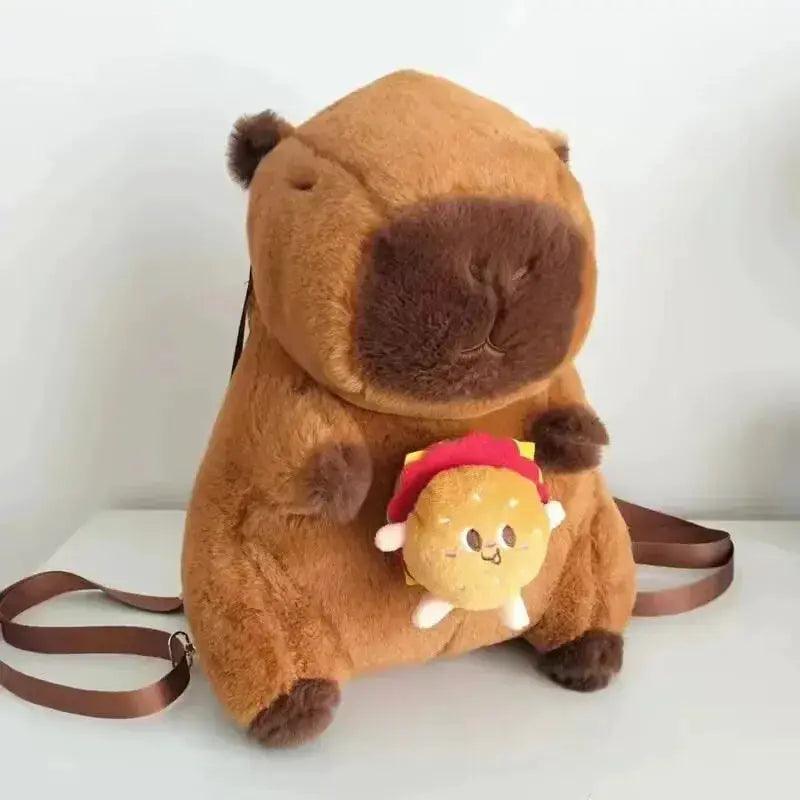  Capybara Plush Backpack Kawaii Soft Fur Bag For Kids -  ToylandEU™