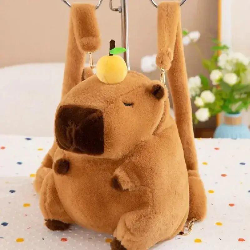  Capybara Plush Backpack Kawaii Unisex Soft -  ToylandEU™