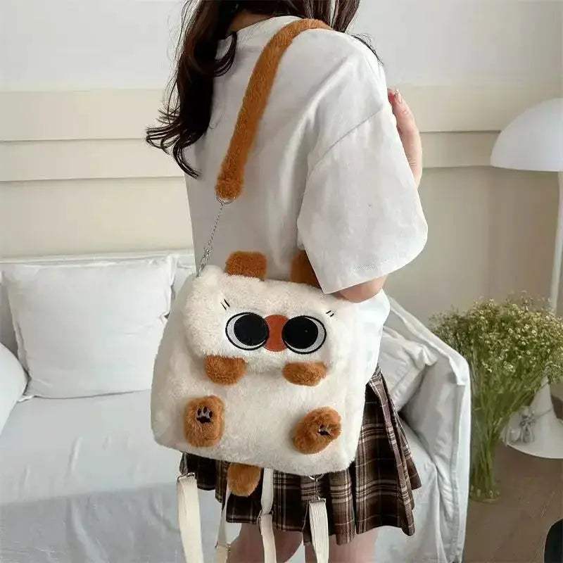 Capybara Plush Backpack Soft Crossbody With Large Capacity - ToylandEU