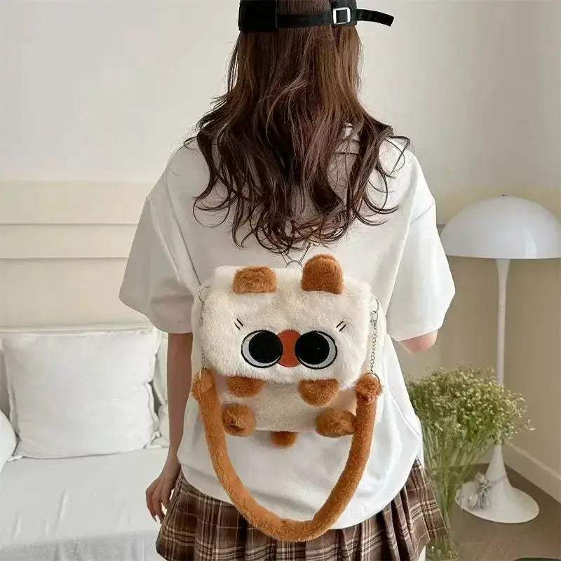 Capybara Plush Backpack Soft Crossbody With Large Capacity - ToylandEU