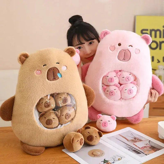  Capybara Plush Toy Pillow Soft Squishy Gift -  ToylandEU™