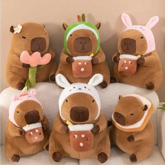  Capybara Plush Toy Soft Huggable Premium Stuffed Animal -  ToylandEU™