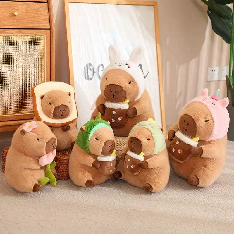  Capybara Plush Toy Soft Huggable Premium Stuffed Animal -  ToylandEU™