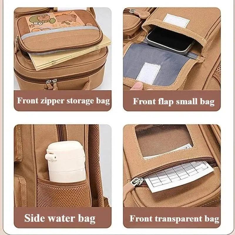  Durable Capybara Rolling Backpack For Kids Toyland EU -  ToylandEU™