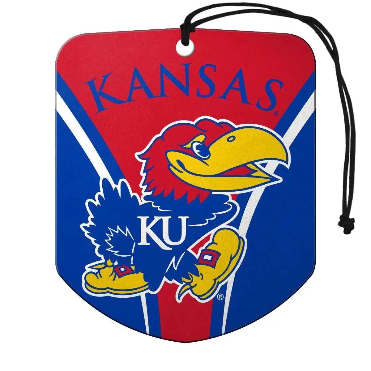 Kansas Jayhawks Air Freshener Shield Design 2 Pack -  ToylandEU™