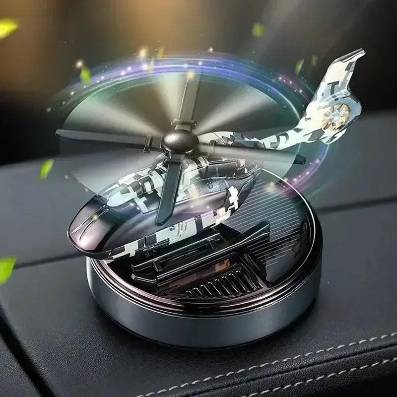  Solar Powered Helicopter Air Freshener For Vehicle Use -  ToylandEU™
