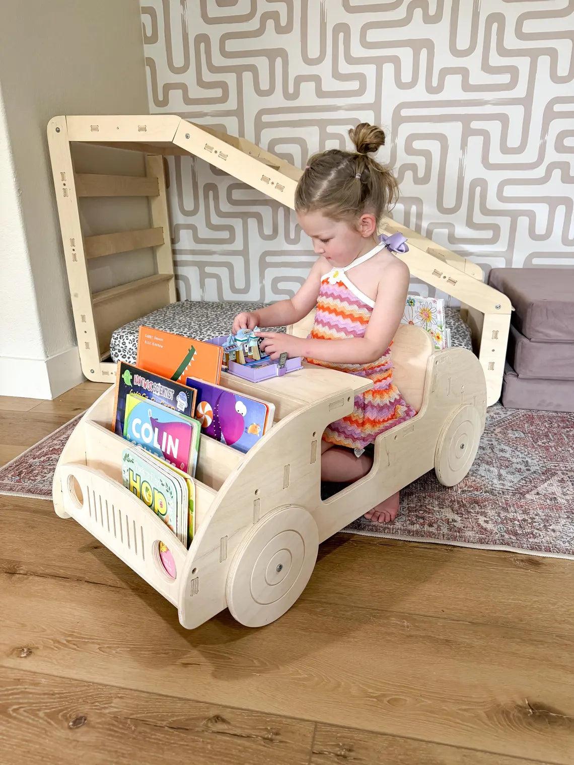 Car Inspired Shelf | Name Plate | Toylandeu™