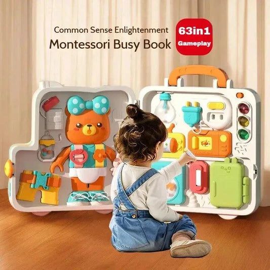  Car Shaped Montessori Busy Board For Sensory Learning -  ToylandEU™