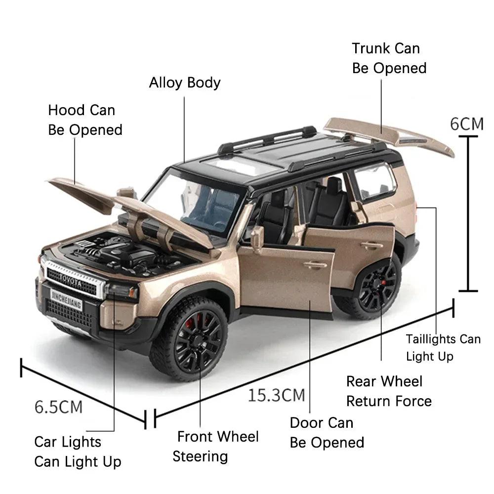 Car Toy | Pullback Sound & Light | Toylandeu™