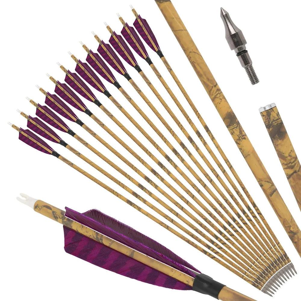 Carbon Arrows | 30 Inch 500 Spine | Toylandeu™