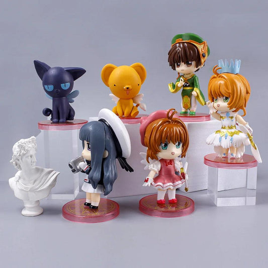  Card Captor Sakura Figures | 6 Pc PVC Set | Toylandeu™ 