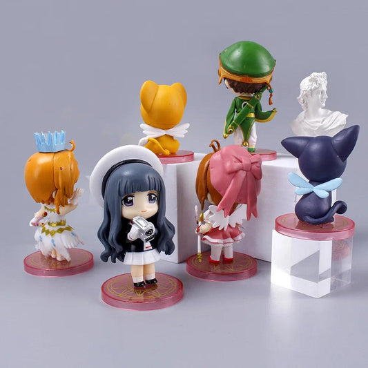  Card Captor Sakura Figures | 6 Pc PVC Set | Toylandeu™ 